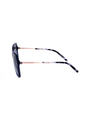 Carolina Herrera Damskie okulary przeciwsłoneczne w kolorze złoto-granatowym