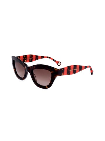 Carolina Herrera Dameszonnebril bruin-rood/lichtbruin