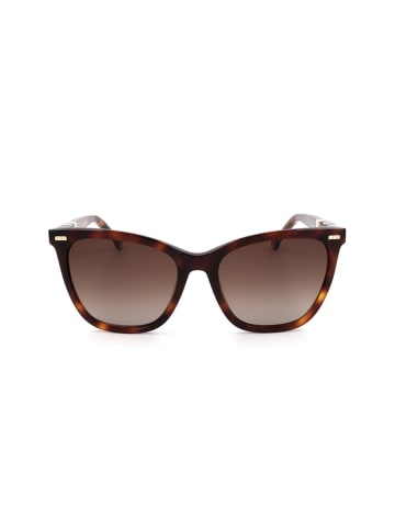 Carolina Herrera Damskie okulary przeciwsłoneczne w kolorze brązowym