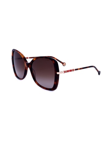 Carolina Herrera Dameszonnebril bruin