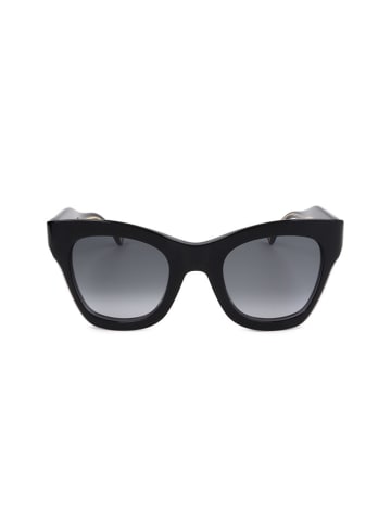 Carolina Herrera Damskie okulary przeciwsłoneczne w kolorze czarno-niebieskim