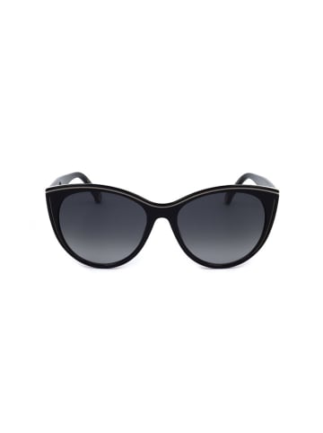 Carolina Herrera Damskie okulary przeciwsłoneczne w kolorze czarno-granatowym