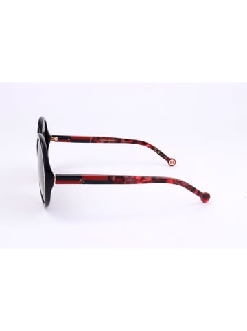 Carolina Herrera Damskie okulary przeciwsłoneczne w kolorze czarno-brązowym