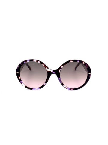 Carolina Herrera Dameszonnebril bruin-paars/grijs