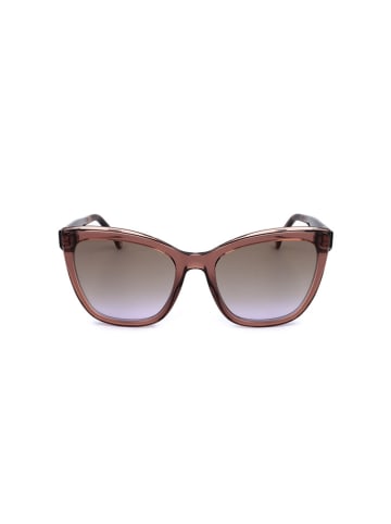 Carolina Herrera Damen-Sonnenbrille in Hellbraun/ Grau