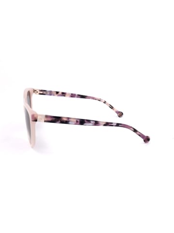 Carolina Herrera Damskie okulary przeciwsłoneczne w kolorze beżowo-szarym