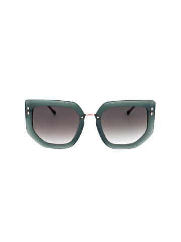 ISABEL MARANT ÉTOILE Damskie okulary przeciwsłoneczne w kolorze złoto-zielono-szarym