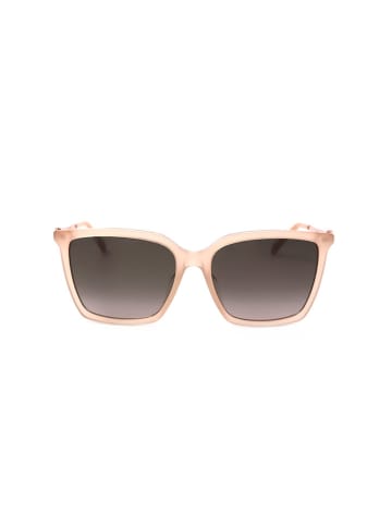 Jimmy Choo Damen-Sonnenbrille in Beige/ Braun