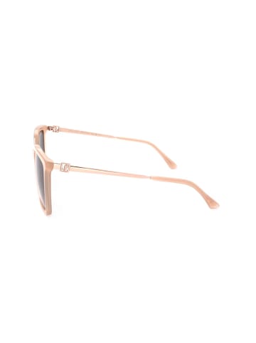 Jimmy Choo Damen-Sonnenbrille in Beige/ Braun