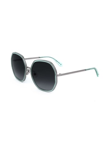 Kate Spade Dameszonnebril zilverkleurig/donkerblauw