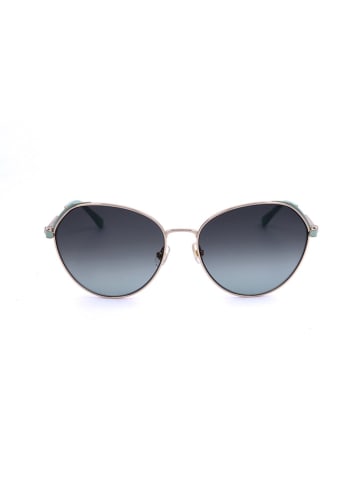 Kate Spade Damen-Sonnenbrille in Dunkelblau/ Gold
