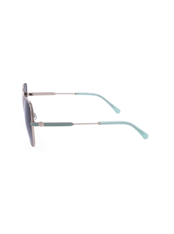 Kate Spade Damen-Sonnenbrille in Gold/ Dunkelblau