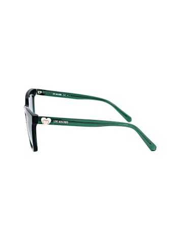 Love Moschino Damen-Sonnenbrille in Hellblau/ Grün