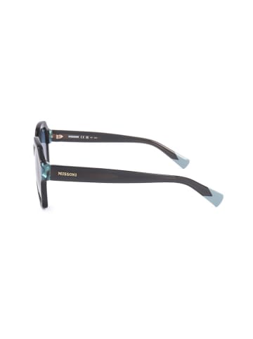 Missoni Damskie okulary przeciwsłoneczne w kolorze szaro-niebieskim