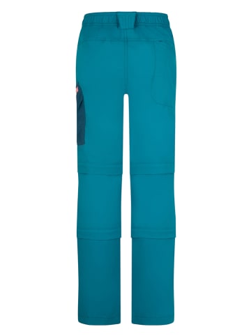 Trollkids Spodnie funkcyjne Zip-Off "Preikestolen Double Zip-Off" w kolorze niebieskim