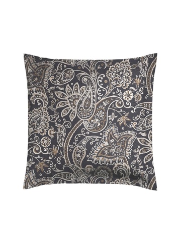 Chevignon Satin-Kissenhülle ''Paisley'' in Grau/ Beige
