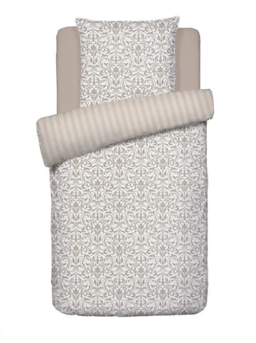 Chevignon Satin-Bettwäsche-Set ''Victorian'' in Taupe