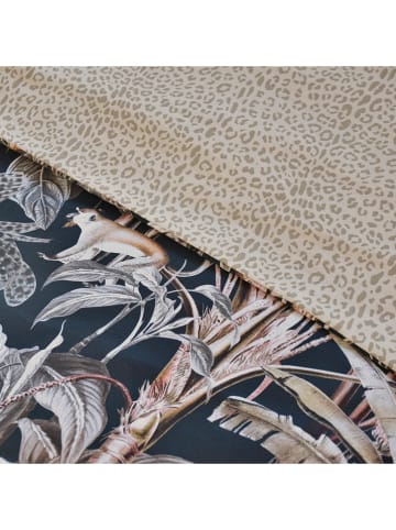 Chevignon Satijnen hoeslaken "Leopard" beige
