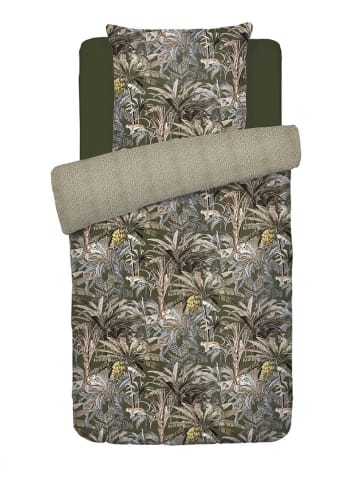 Chevignon Satin-Bettwäsche-Set ''Sauvage'' in Grün