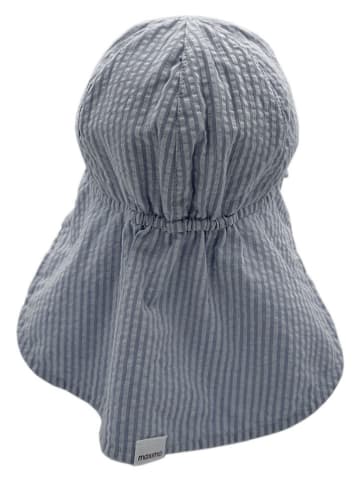 MaxiMo Pet met nekbescherming blauw/wit