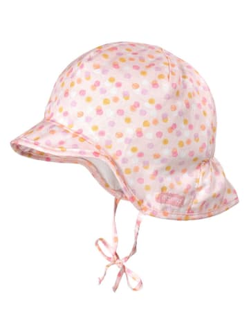 MaxiMo Schirmmütze in Rosa/ Weiß/ Orange