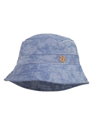 MaxiMo Hoed blauw/wit