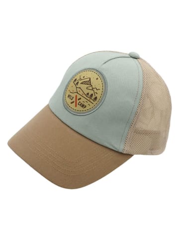 MaxiMo Cap in Hellbraun/ Hellblau
