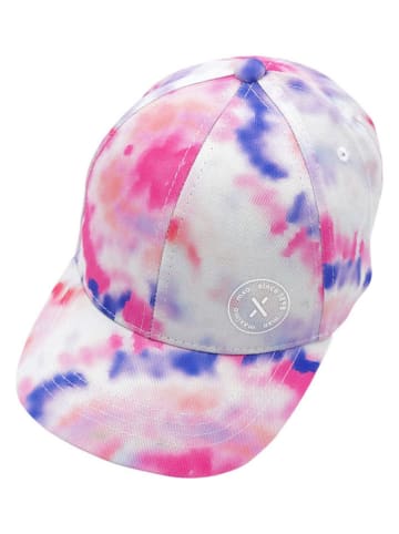 MaxiMo Cap in Weiß/ Pink/ Blau