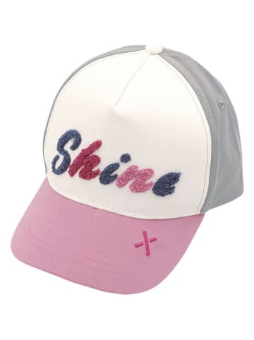 MaxiMo Cap in Weiß/ Grau/ Rosa