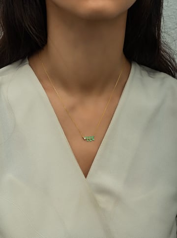 Heliophilia Vergulde ketting met sierelement - (L)42 cm