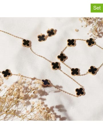 Heliophilia 3-delige sieradenset: ketting, oorstekers & armband