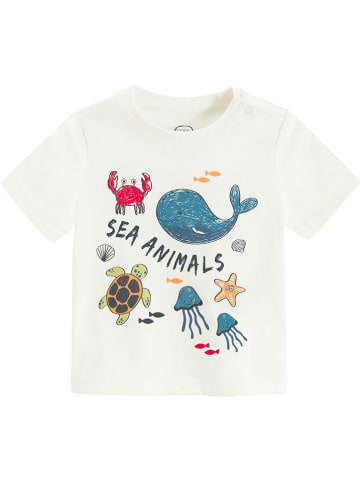 COOL CLUB 3er-Set: Shirts in Gelb/ Weiß/ Blau