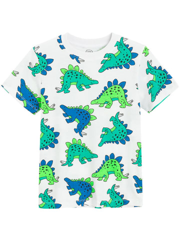 COOL CLUB 2er-Set: Shirts in Grün/ Hellblau