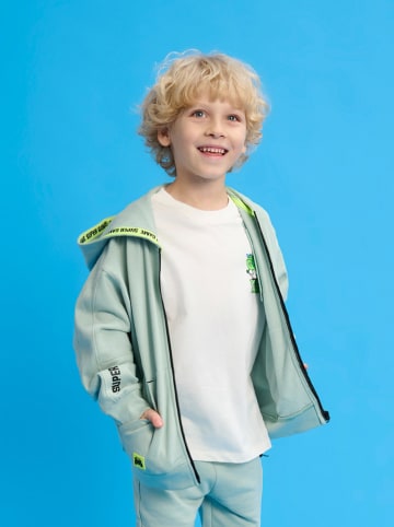 COOL CLUB Sweatjacke in Grün