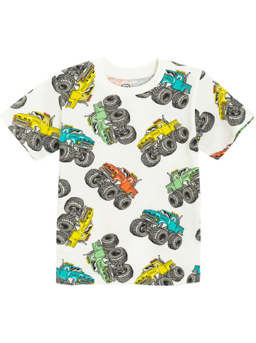 COOL CLUB 3-delige set: shirts lichtgrijs/groen/wit