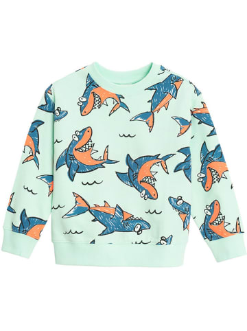 COOL CLUB Sweatshirt in Türkis