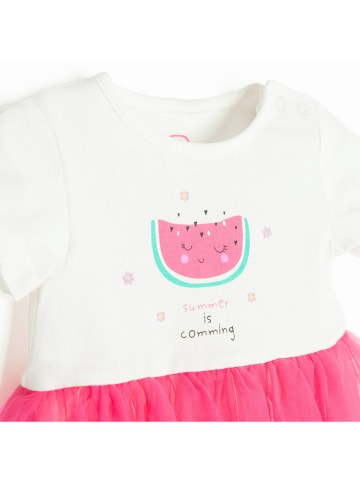 COOL CLUB Romper roze/crème