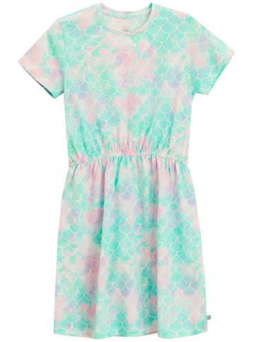 COOL CLUB Kleid in Türkis/ Rosa