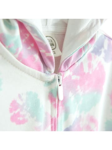 COOL CLUB Sweatjacke in Rosa/ Hellblau