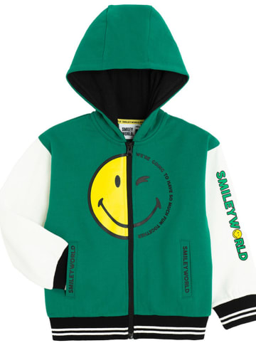 COOL CLUB Sweatvest groen/wit/geel