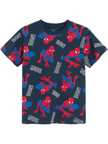 COOL CLUB 2er-Set: Shirts in Dunkelblau/ Rot