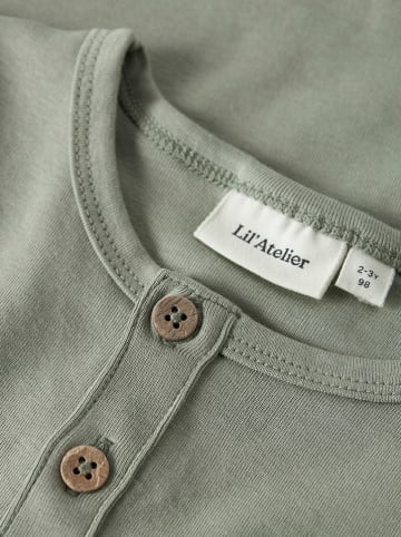 Lil Atelier Koszulka "Lalo" w kolorze khaki