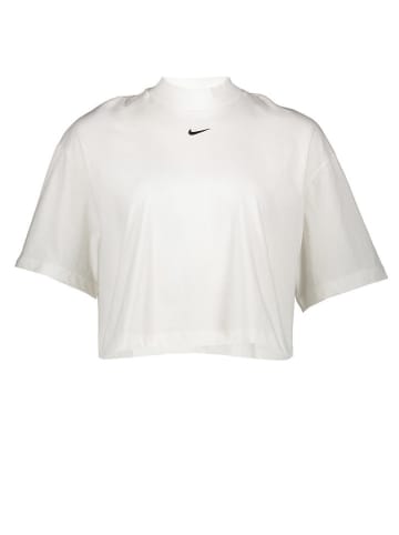 Nike Shirt "Essentials Mock" in Weiß