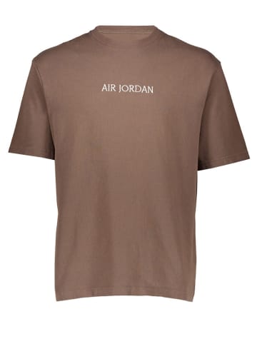 Nike Shirt "Air Jordan" in Hellbraun