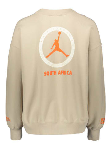 Nike Sweatshirt "Air Jordan x Shelf Life" in Beige