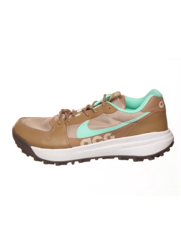 Nike Sneakers "ACG Lowcate" in Hellbraun/ Grün