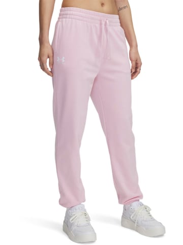 Under Armour Sweatbroek lichtroze