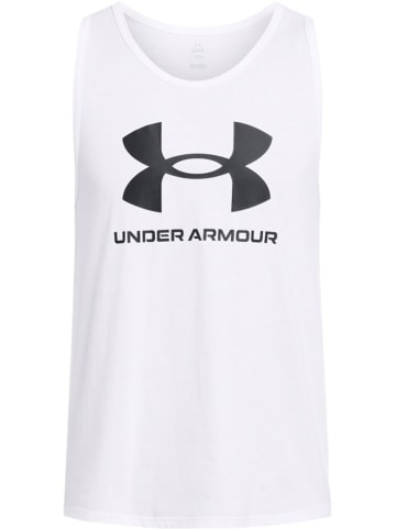 Under Armour Trainingstop in Weiß