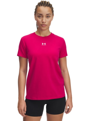 Under Armour Koszulka sportowa w kolorze różowym