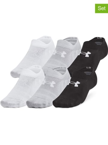Under Armour Skarpety (6 par) w kolorze czarno-białym